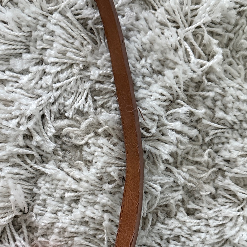Seafolly Straw Purse Shoulder Bag Pom Pom Brown Pink Beach Summer Vacation - Picture 5 of 5